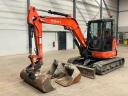 Kubota U 48-4 / 2017 / 2.422 üzemóra / Lízing már 20%-tól