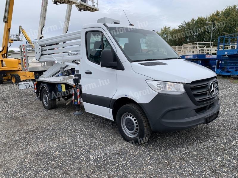 Mercedes Sprinter Ruthmann-Ecoline RS240 – 23,6 m – 250 kg eladó haszongépjármű