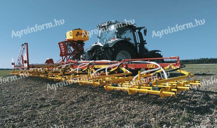 Az APV PS aprómagvetőgépek bármilyen munkaeszközre akár 12 méter munkaszélesség