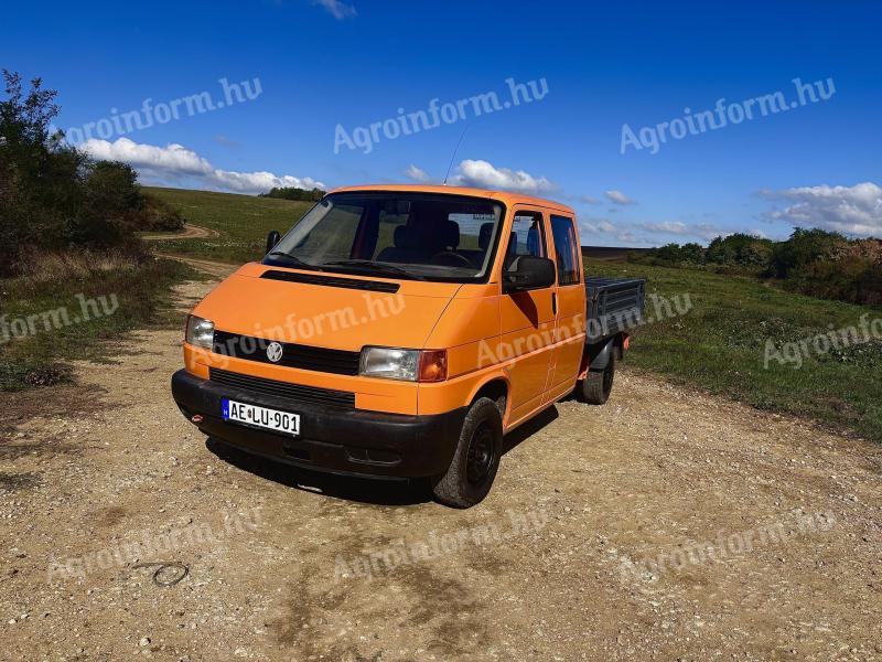 Volkswagen Transporter T4 Syncro eladó – dupla fülkés, platós, összkerékhajtású haszongépjármű