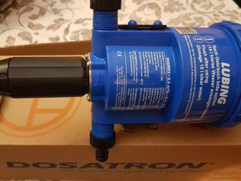 Dosatron gyógyszer- és vitaminadagoló baromfitelepre eladó Győrben Dosatron gyógyszer- és vitaminadagoló baromfitelepre eladó Győrben