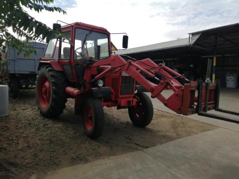 MTZ 80 turbós, orbitos traktor eladó jó műszaki állapotban