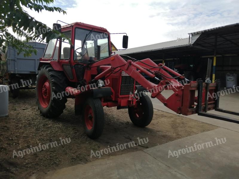 MTZ 80 turbós, orbitos traktor eladó jó műszaki állapotban