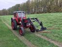 Mtz-50-es homlokrakodóval!