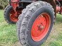 Mtz-50-es homlokrakodóval!