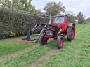 Mtz-50-es homlokrakodóval!