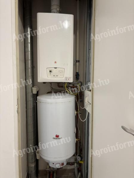 Kazán és melegvízes tároló eladó