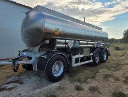 Tartálykocsi Saválló 16500l nagyon jó állapotban nitrosol vagy víz szállításra