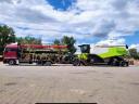 Gépszállítás kombájn, traktor, MTZ, Dutra, New Holland, Claas, tartály, John Deere