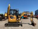 Caterpillar 302.7DCR minikotró eladó – 2016-os, 3 hengeres CAT motorral, gyorskapcsolóval