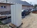 Eladó öltözőszekrény fém tároló értékmegőrző több rekeszes szekrény