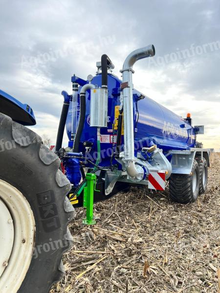 Új AGROMAX 10 m³ (10 000 l) tandem szippantó tartálykocsi – előrendelési akció