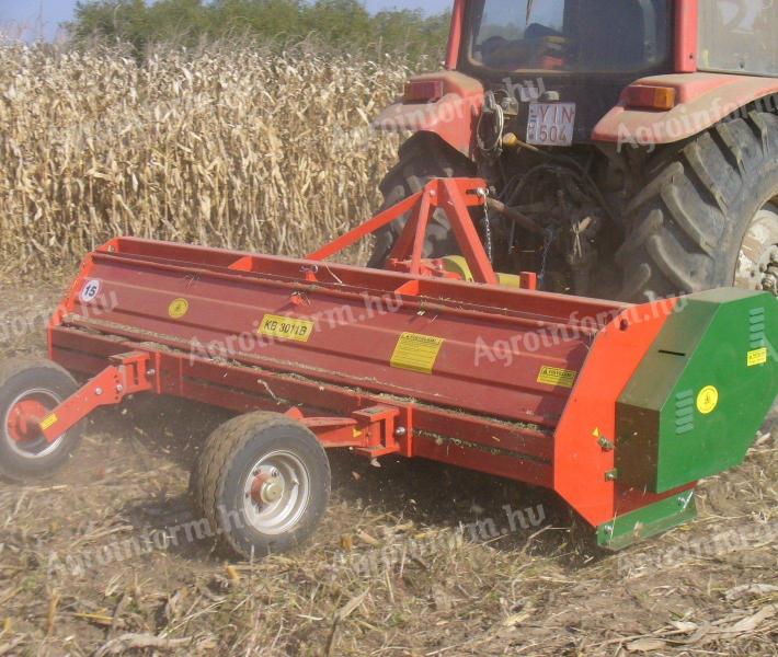 KB-3011 B vízszintes tengelyű szárzúzó – megbízható, hatékony, sokoldalú gép mezőgazdasági használatra
