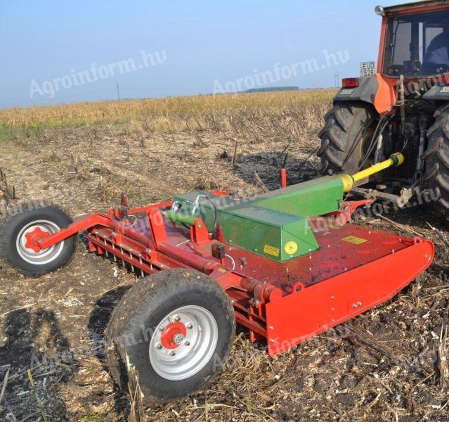 KRZ-3 függőleges tengelyű szárzúzó – prémium szárzúzó magas növényzethez