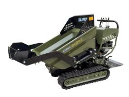 Önrakodó hidrosztatikus hajtású, hernyótalpas mini dömper – motoros talicska – GAMUL VH5PRO