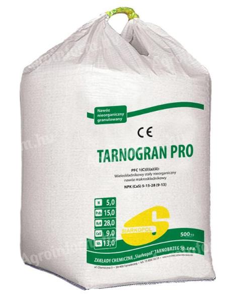 Tarnogran PRO - NPK (CaS) 5-15-28 (9-13) összetett műtrágya, univerzális tápanyag-utánpótlás