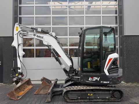 Bobcat E34 / 2021 / 823 üzemóra / Lízing 20%-tól Bobcat E34 / 2021 / 823 üzemóra / Lízing 20%-tól