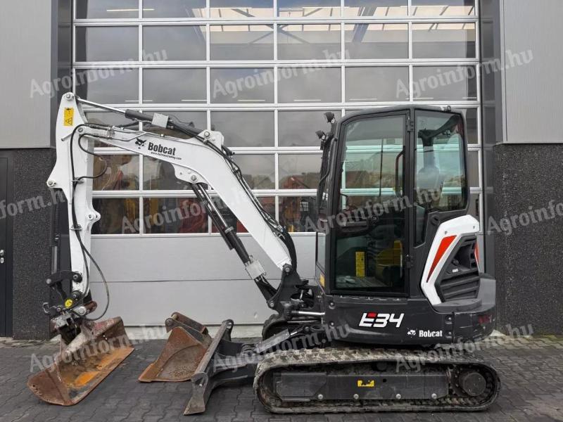 Bobcat E34 / 2021 / 823 üzemóra / Lízing 20%-tól