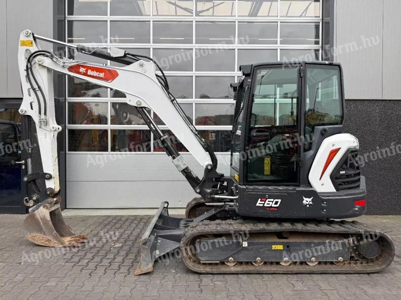 Bobcat E60 / klíma / 2023 / 260 üzemóra / lízing 20%-tól