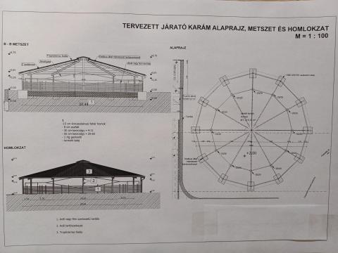 Járató karám (lófuttató) Járató karám (lófuttató)