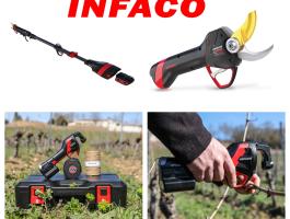 INFACO metszőollók és kötözőgépek