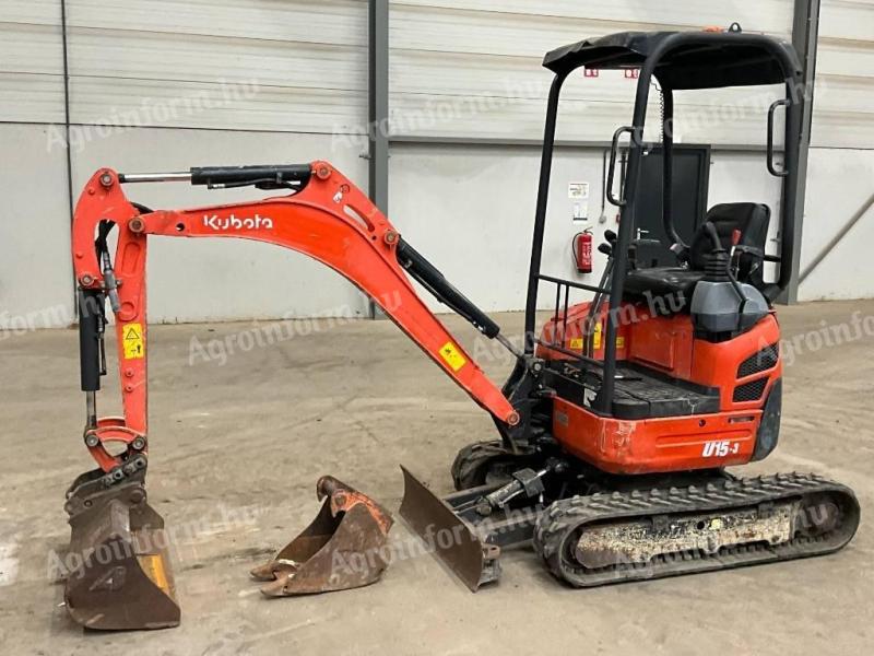 Kubota U 15-3 / 2017 / 1.500 üzemóra / Lízing 20%-tól