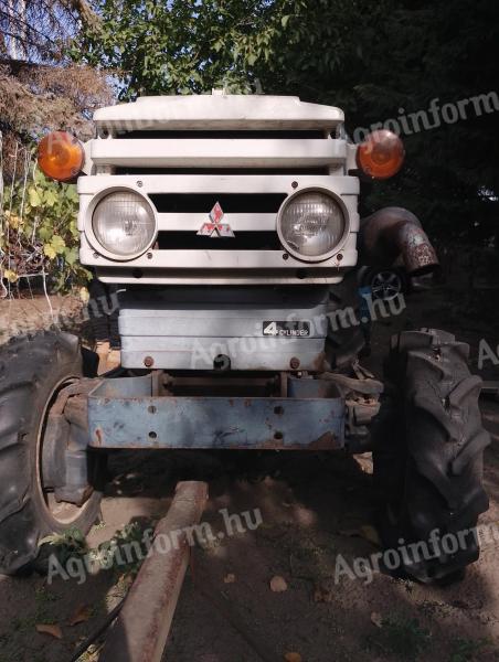 Mitsubishi kistraktor jó állapotban, talajmaróval eladó