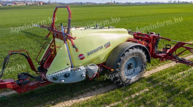 Hardi Navigator 4000/24 DELTA FORCE DDZ szántóföldi vontatott permetező