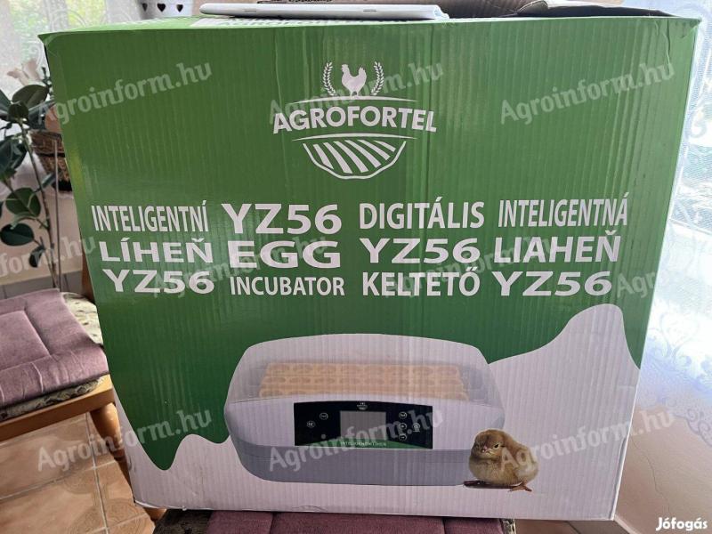 Agrofortel Yz56 keltetőgép eladó, új állapotban, teljes tartozékokkal