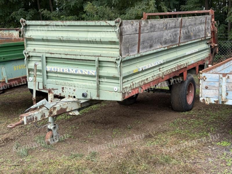 Fuhrmann 6,5 tonna raksúlyú szervestrágyaszóró 