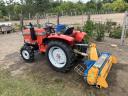 Eladó Hinomoto E1804 típusú japán import kistraktor TL 125 típusú talajmaróval