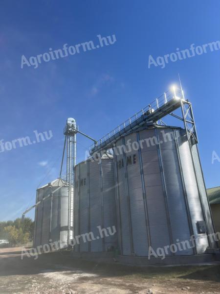 Gabona szárítás, tisztítás és tárolás Városföldön