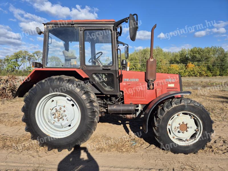 2007 MTZ 820.2 egyeneshidas traktor eladó jó állapotban