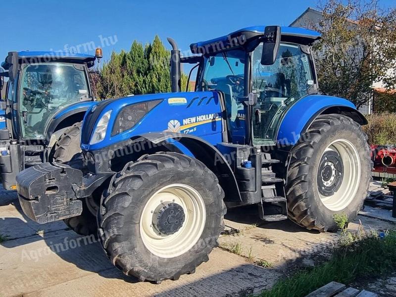 Eladó használt New Holland T7.195S traktor, 2018, 4000 üzemóra
