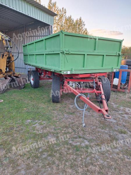 HW 6011-es billenős pótkocsi kamion kerekekkel eladó