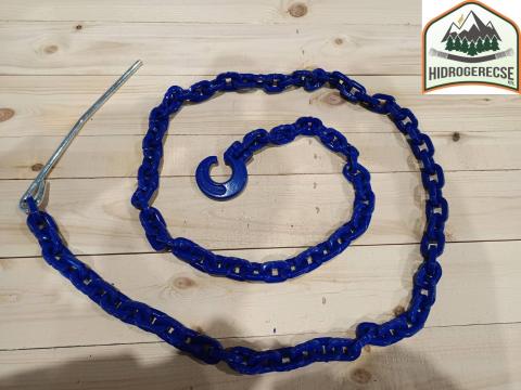 Bekötőlánc négyszögletes 8 mm / 2,5 m G10