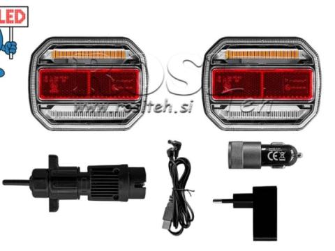 LED mágneses fénykészlet - vezeték nélküli 12/24V LED mágneses fénykészlet - vezeték nélküli 12/24V