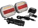 LED mágneses fénykészlet - vezeték nélküli 12/24V