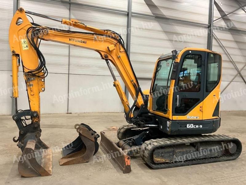 Hyundai Robex 60 CR-9 / 2013 / 3 233 üzemóra / Lízing 20%-tól