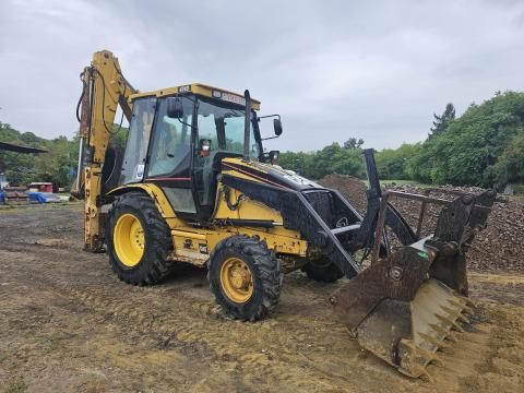 Caterpillar 428 424D csere lehetőséggel