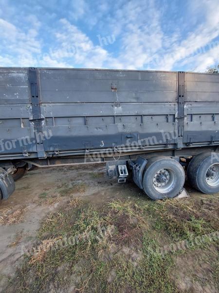 Eladó alumínium pótkocsi oldalfal