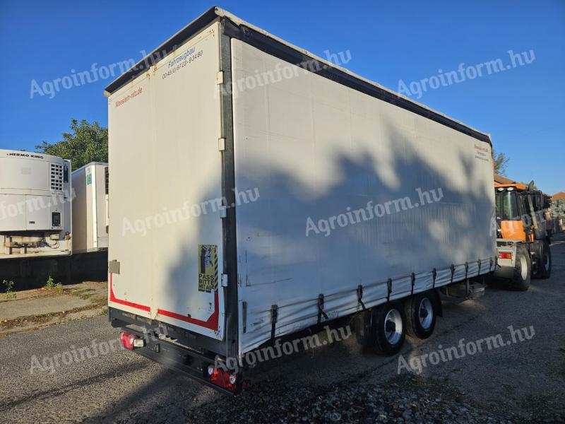 Schwarzmüller tandem ponyvás tréler eladó