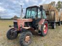 MTZ 82 traktor eladó 1996-os, oldalváltós kivitel, zöld üveges fülkével