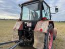 MTZ 82 traktor eladó 1996-os, oldalváltós kivitel, zöld üveges fülkével
