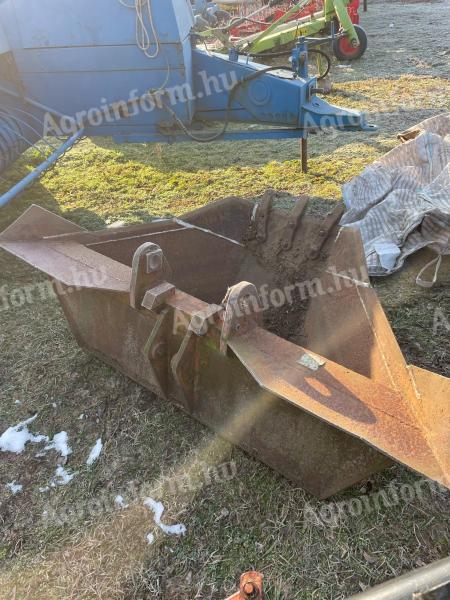 Forgó kotróhoz profil árokásó kanál azonnal munkára fogható