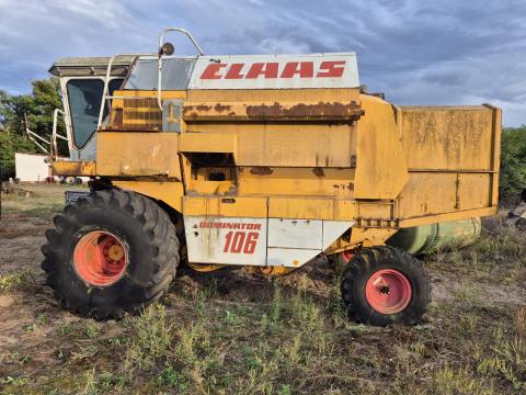 Claas Dominator 106 hiányos eladó Claas Dominator 106 hiányos eladó