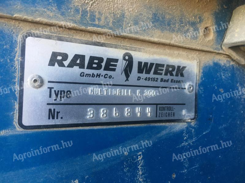 Rabewerk csúszócsoroszlyás gabonavetőgép eladó