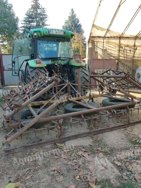 Nehéz fogas simítóval, 6,3 m szélességű