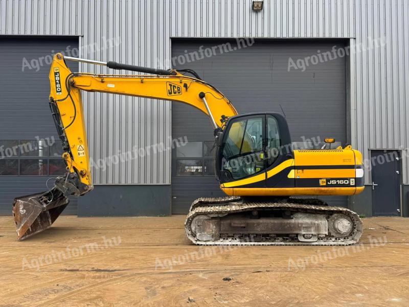 JCB JS160LC / 2008 / 8224 üzemóra / Lízing 20%-tól