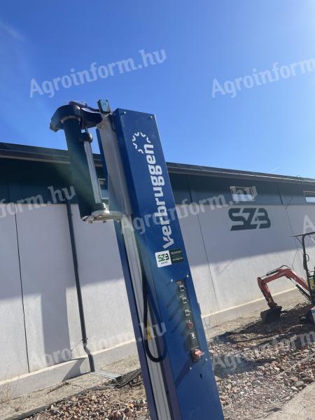 Verbruggen VPM-VSW raklapfóliázó automata gép – ipari csomagolás és palettázás